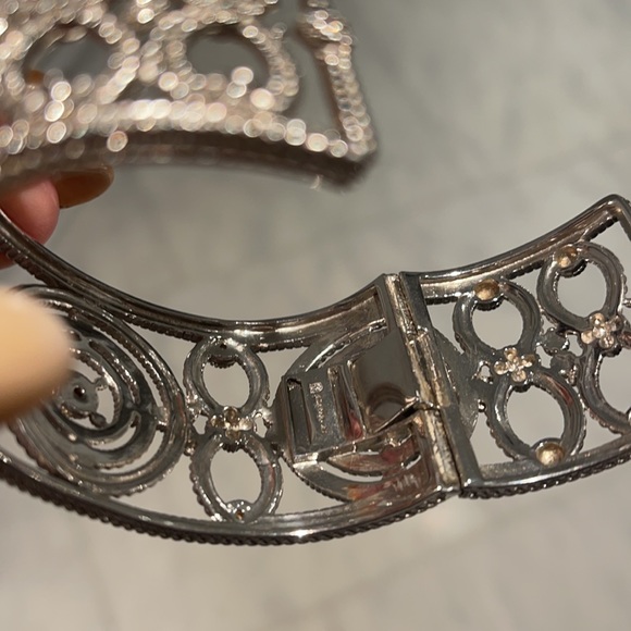 Judith Ripka Sterling Silver Cuff - Picture 5 of 6